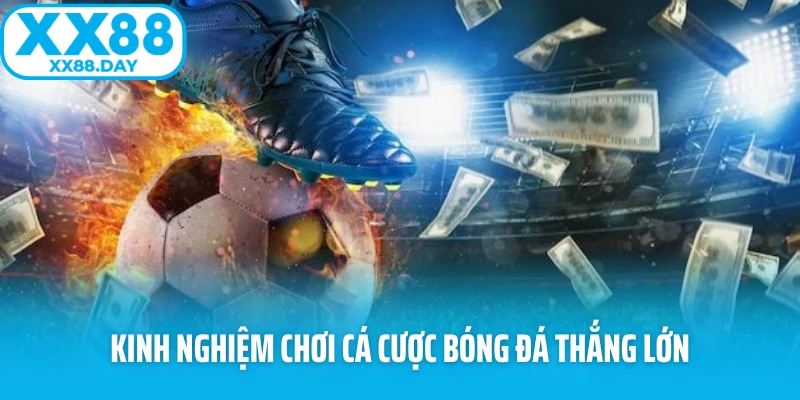 Kinh nghiệm chơi cá cược bóng đá thắng lớn